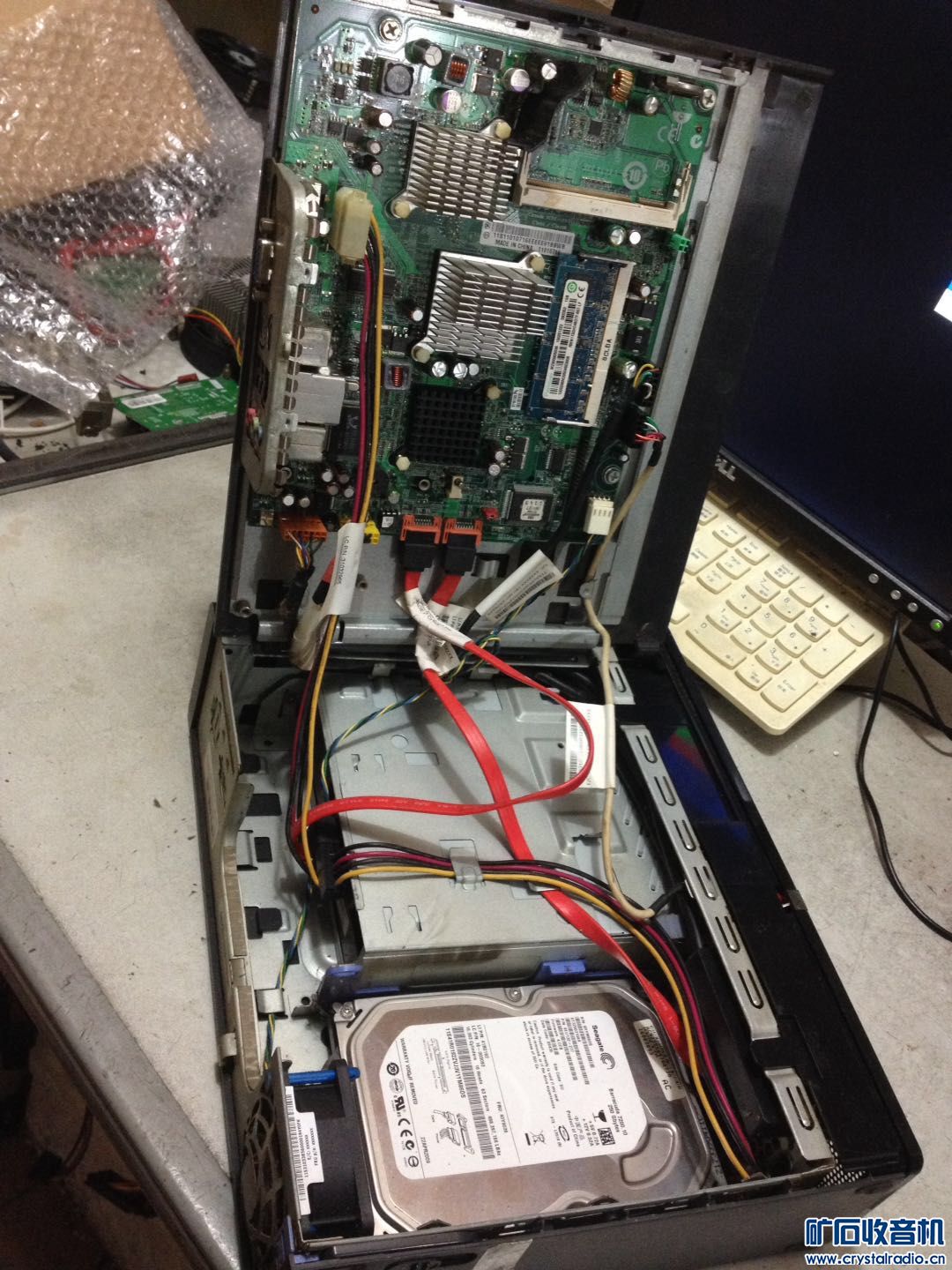 4G内存 CPU 主板 2个500G 2G显卡 联想小电脑