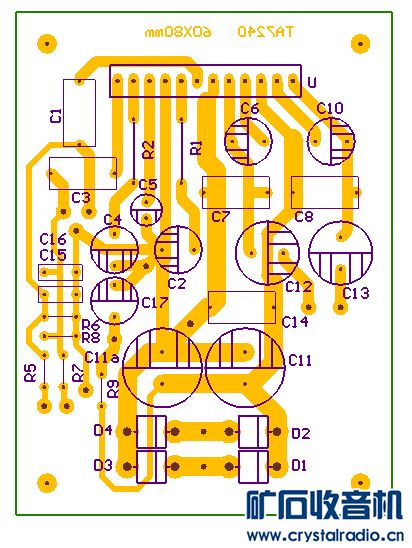 TA7240 OTL pcb.jpg