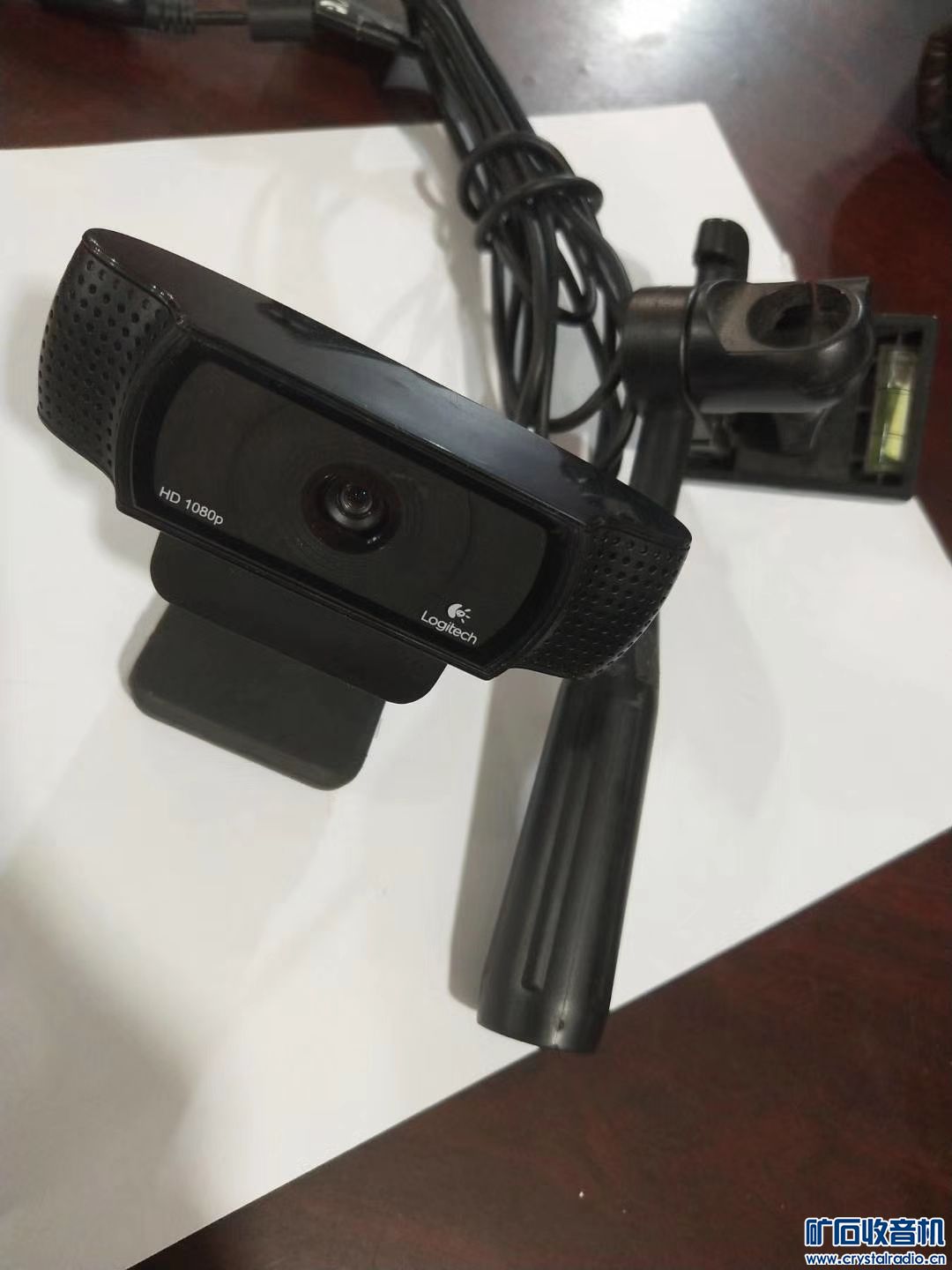 罗技直播摄像头 很好的话筒 惠威低音炮