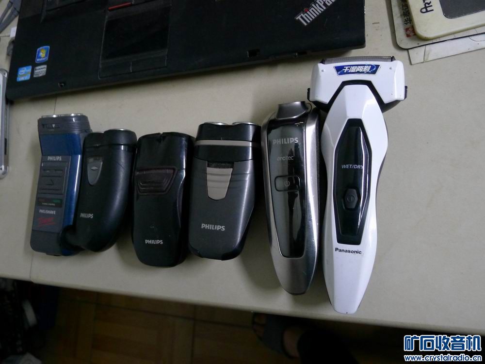 SONY 松下CD随身听 3个 65元 一堆剃须刀 66