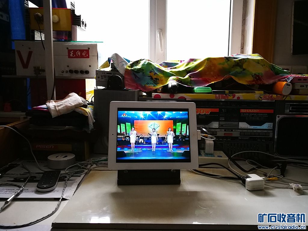 用ipad播视频无线连接BOSE播放视频的声音真