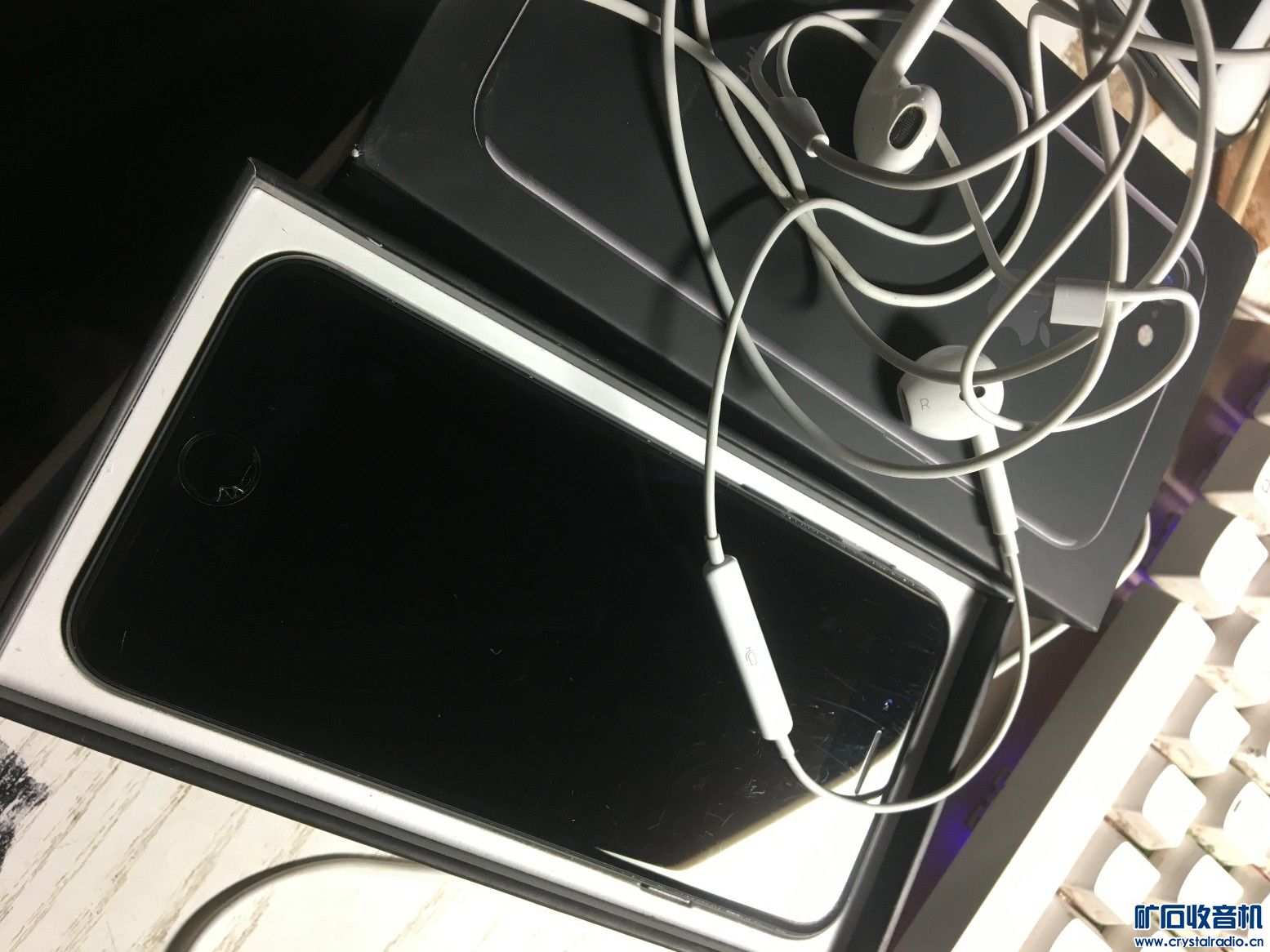 上家一手自用国行苹果7 128G 全部原装 带原装