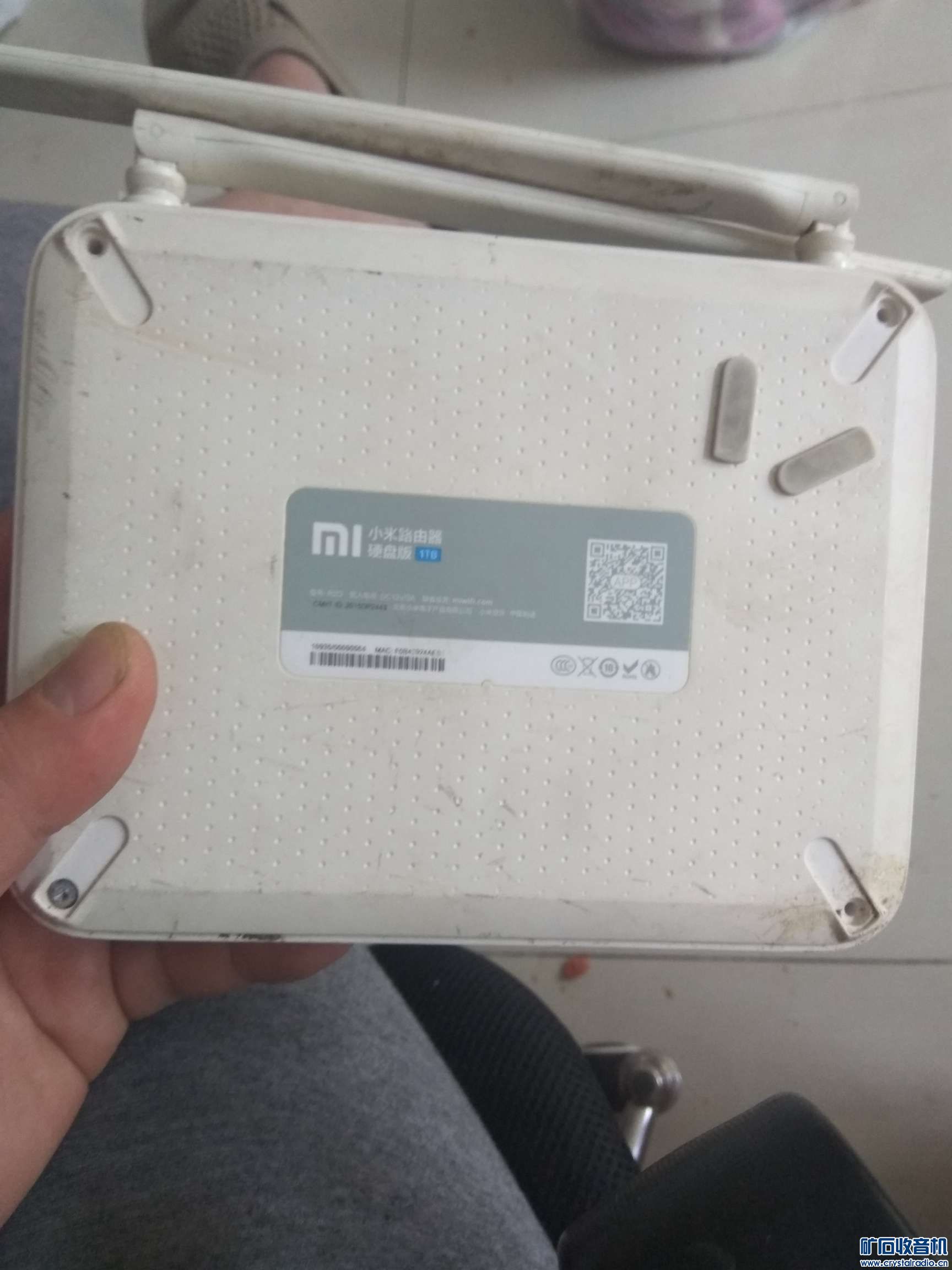 出小米 千兆 硬盘版路由 USB3.0集线器 几个 必