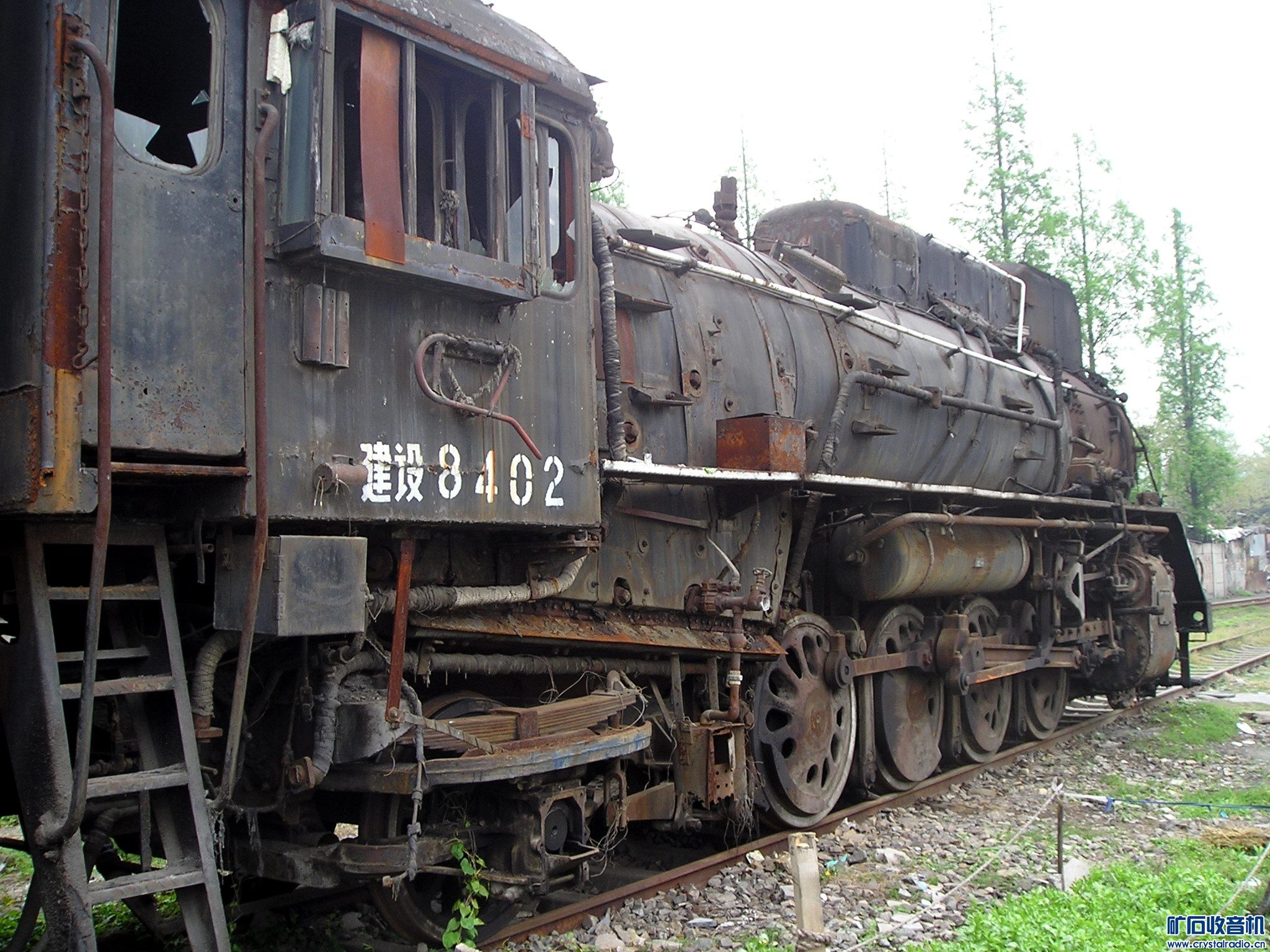 我来发一组原汁原味的蒸汽机车图片,原创作品(点击可看高清大图)