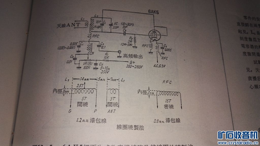 6ak5超再生 - 〓电子管技术区〓 - 矿石收音机论坛 - powered by