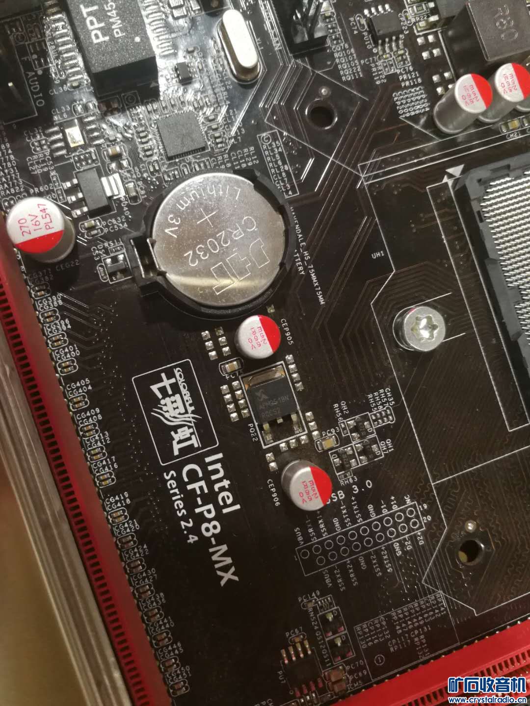 七彩虹主板cf-p8-mx,七彩虹cfp8mx主板 七彩虹cf-p8-mx 主板支持四代i3 i5 i7 cpu