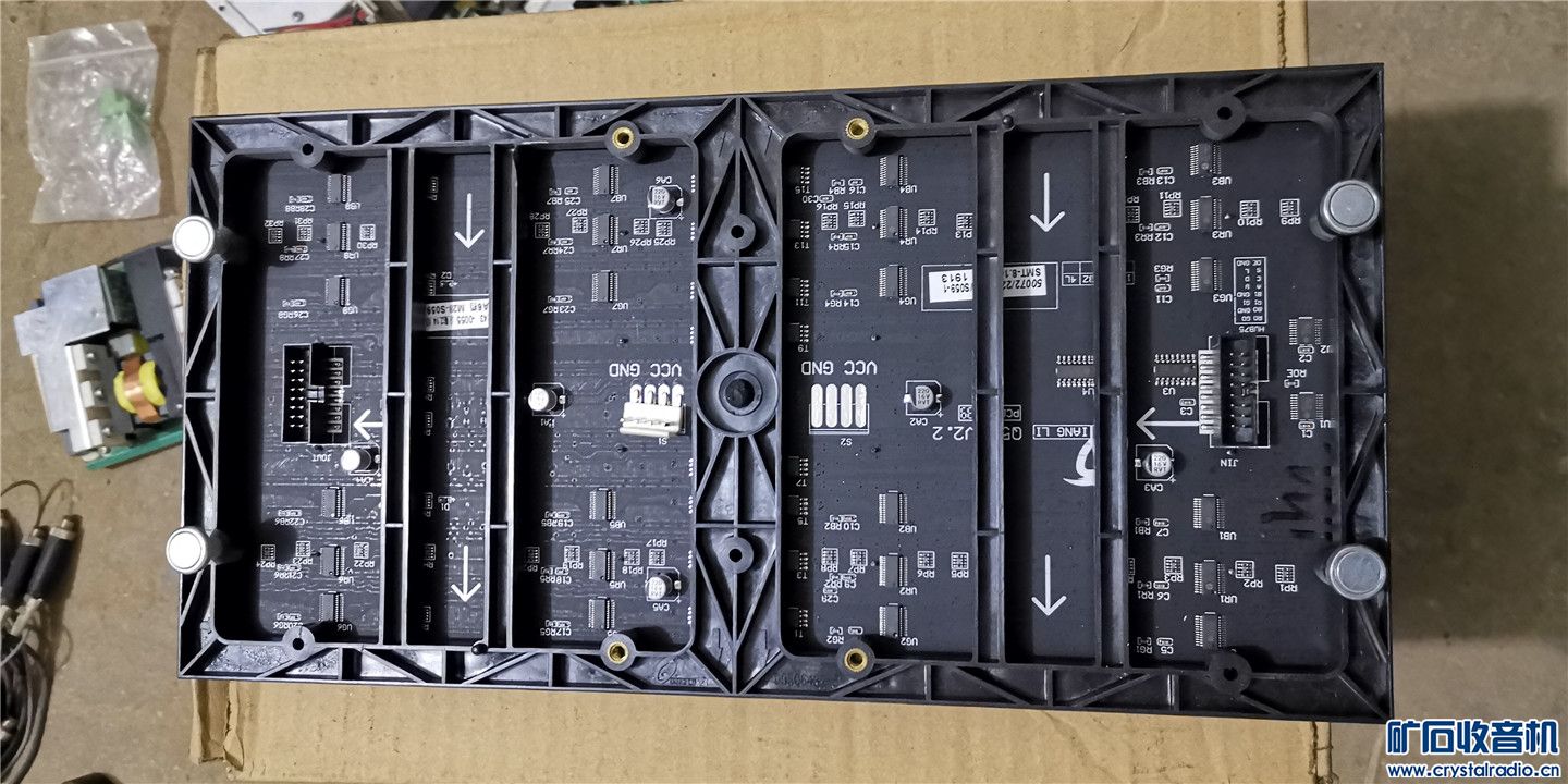 p5全彩led单元板 万可接线端子 36v 48v锂电池
