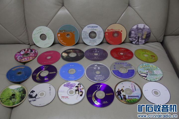 老cd碟片24张,混入机子vcd,都能正常播放,打包48元