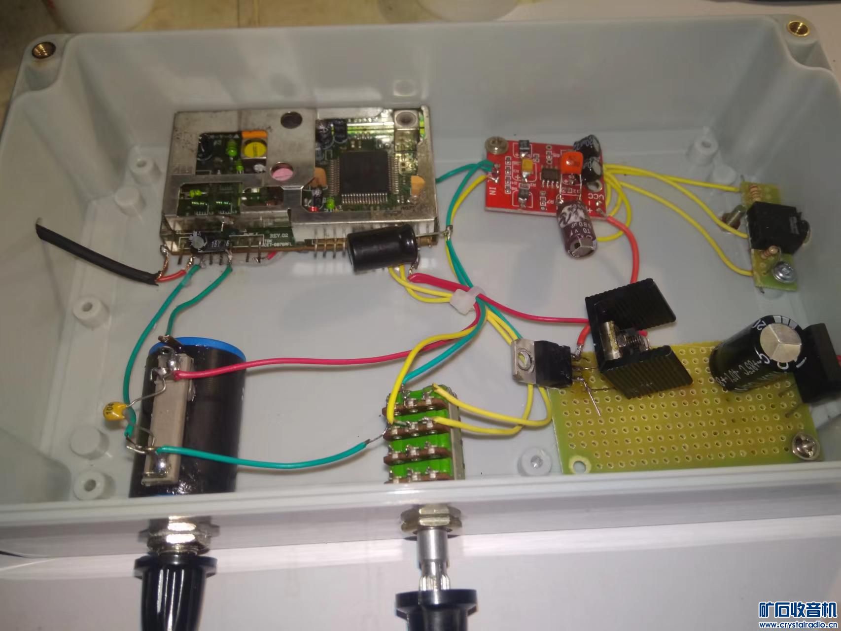 用LA1787高频头做的收音机 - 〓晶体管与集成〓 - 矿石收音机论坛 - Powered by Discuz!