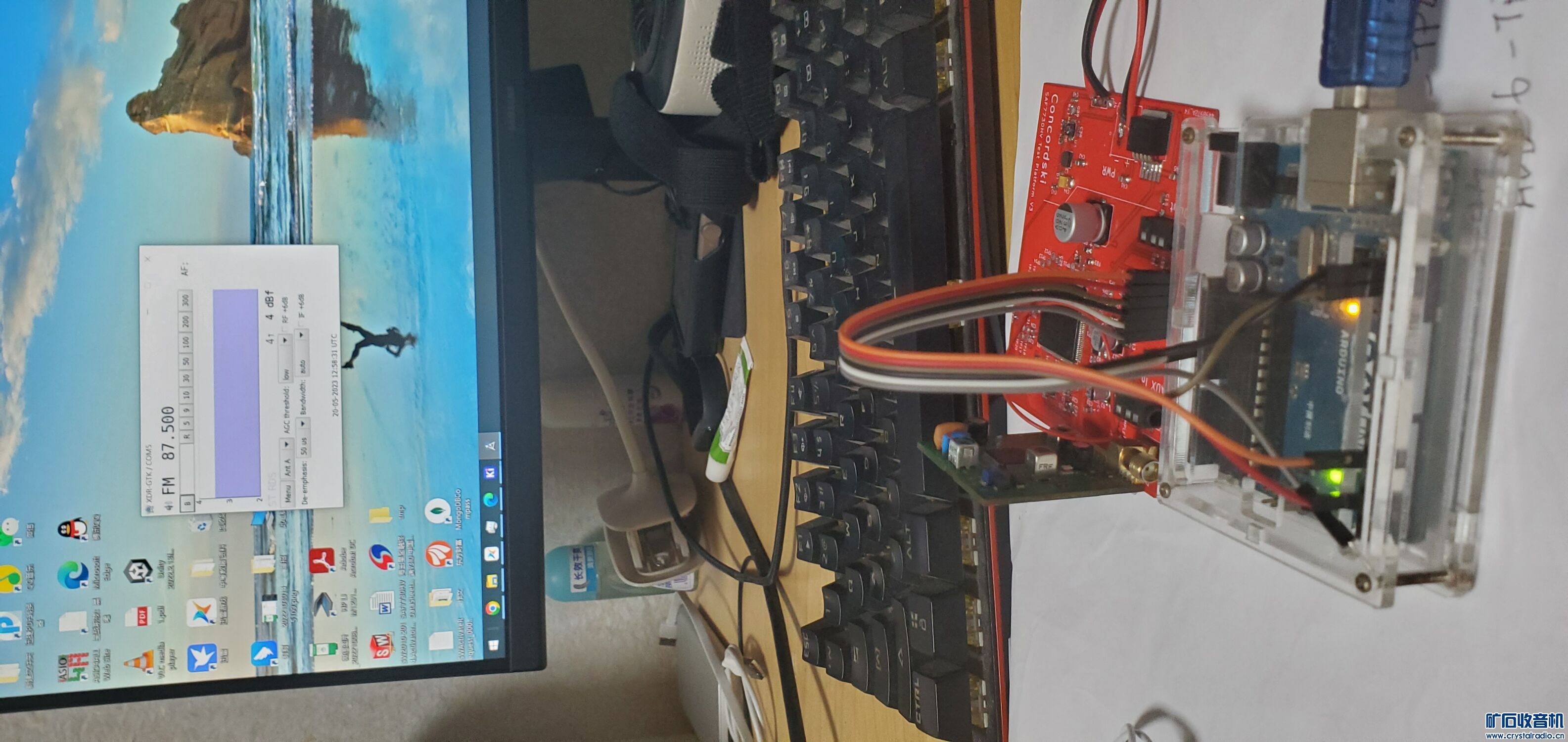 SAF7730HV便携收音机最新进展 - 〓晶体管与集成〓 - 矿石收音机论坛 - Powered by Discuz!