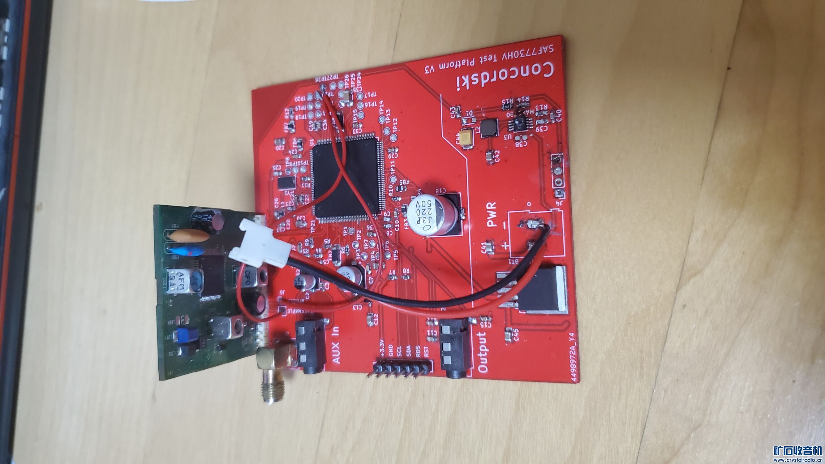 SAF7730HV便携收音机最新进展 - 〓晶体管与集成〓 - 矿石收音机论坛 - Powered by Discuz!