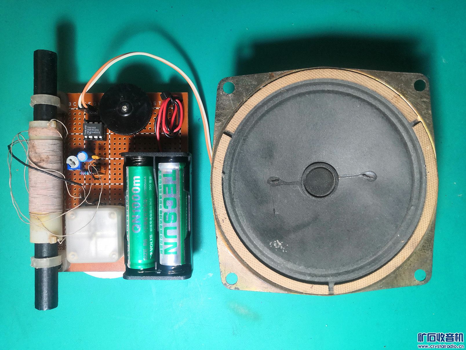 也做TA7642+TDA7050收音机 - 〓晶体管与集成〓 - 矿石收音机论坛 - Powered by Discuz!