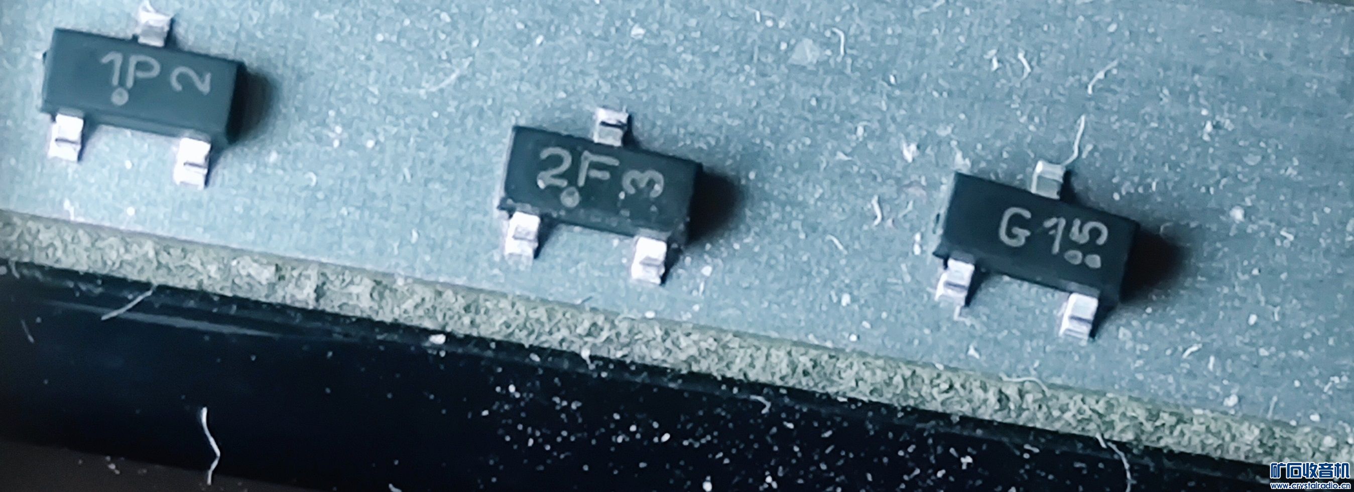 请教一下，不明三极管的型号 - 〓仪表工具专区〓 - 矿石收音机论坛 - Powered by Discuz!