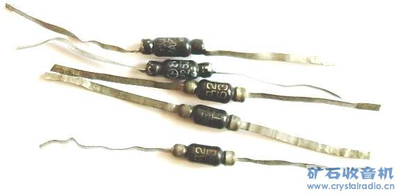 【今天找到几只老检波二极管.】 - 〓怀念那个