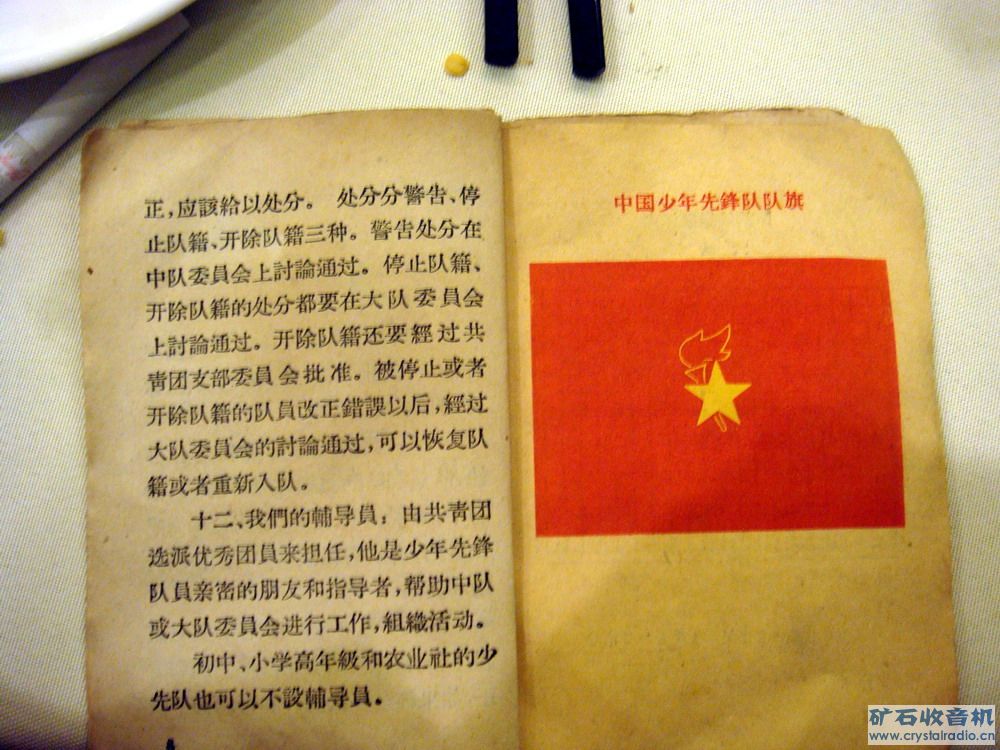 中国少年先锋队队章!