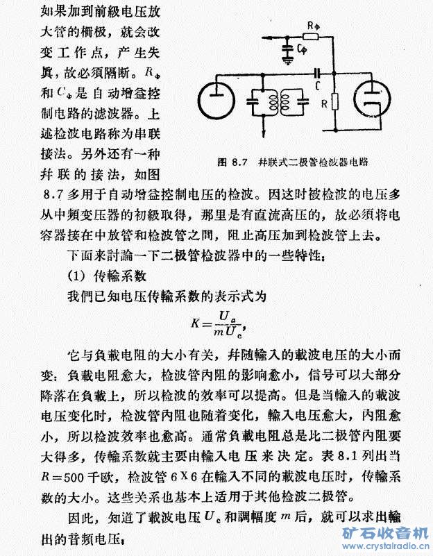二极管检波器的特性与失真 - 〓矿石机技术区〓