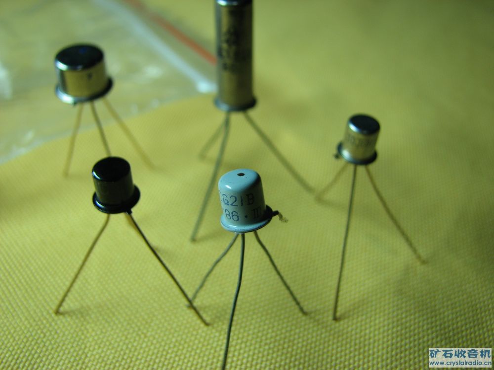 崭新的常用老晶体管 - 〓怀念那个年代〓 - 矿石