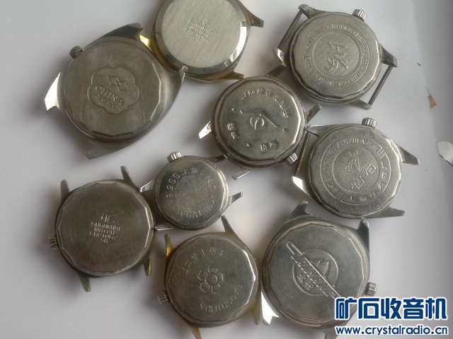 出九块国产手表,全部走时精准,练手很不错的!打