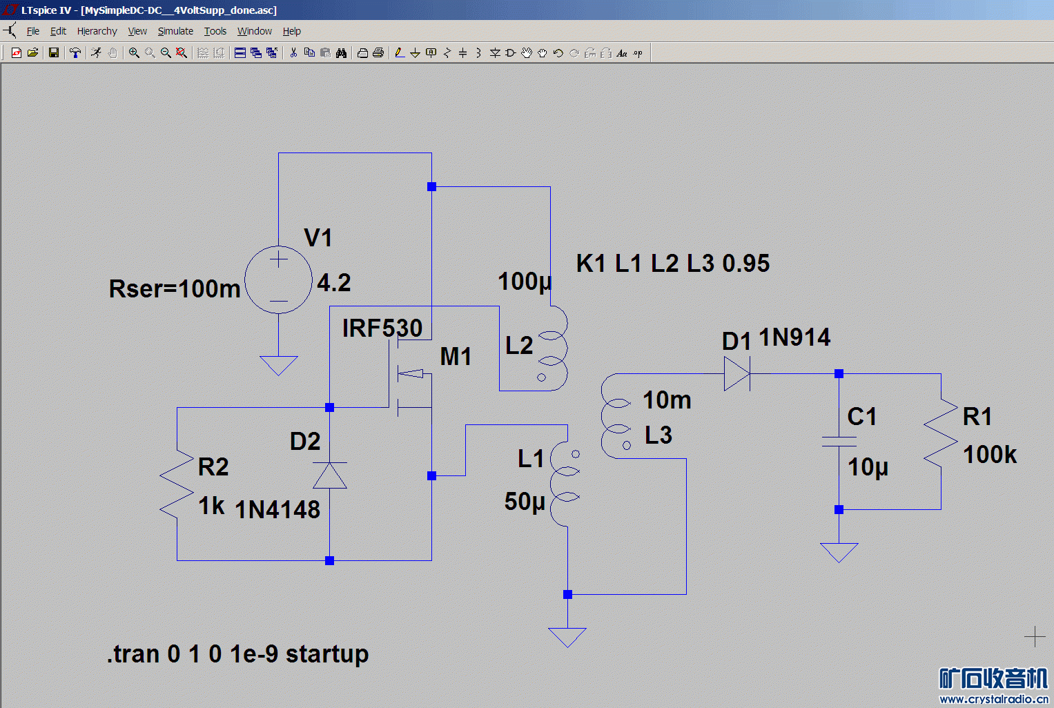LTspice推介兼答75NF75这个管子太 简易开关电源仿真 〓晶体管与集成〓 矿石收音机论坛 Powered by